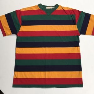 Vintage color block shirt